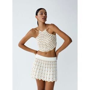 MYBEACHYSIDE Regina Crochet Halter Top